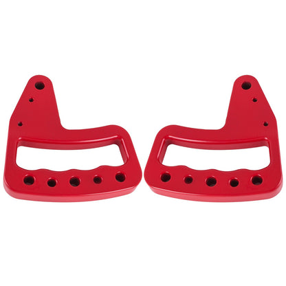 Hand Grips Front Rear Compatible with 2007-2017 Jeep Wrangler JK New V952-LS07-17JPMMRRED01V0