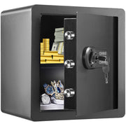 Safe 1.8 Cubic Feet Home Safe Steel for Cash Gold 15.75x13x16.9 inch V952-LSBXXHSLSLF186U0WV0