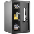 Safe 2.2 Cubic Feet Home Safe Steel for Cash Gold 15.75x13x23.6 inch V952-LSBXXHSLSLF22HXMIV0