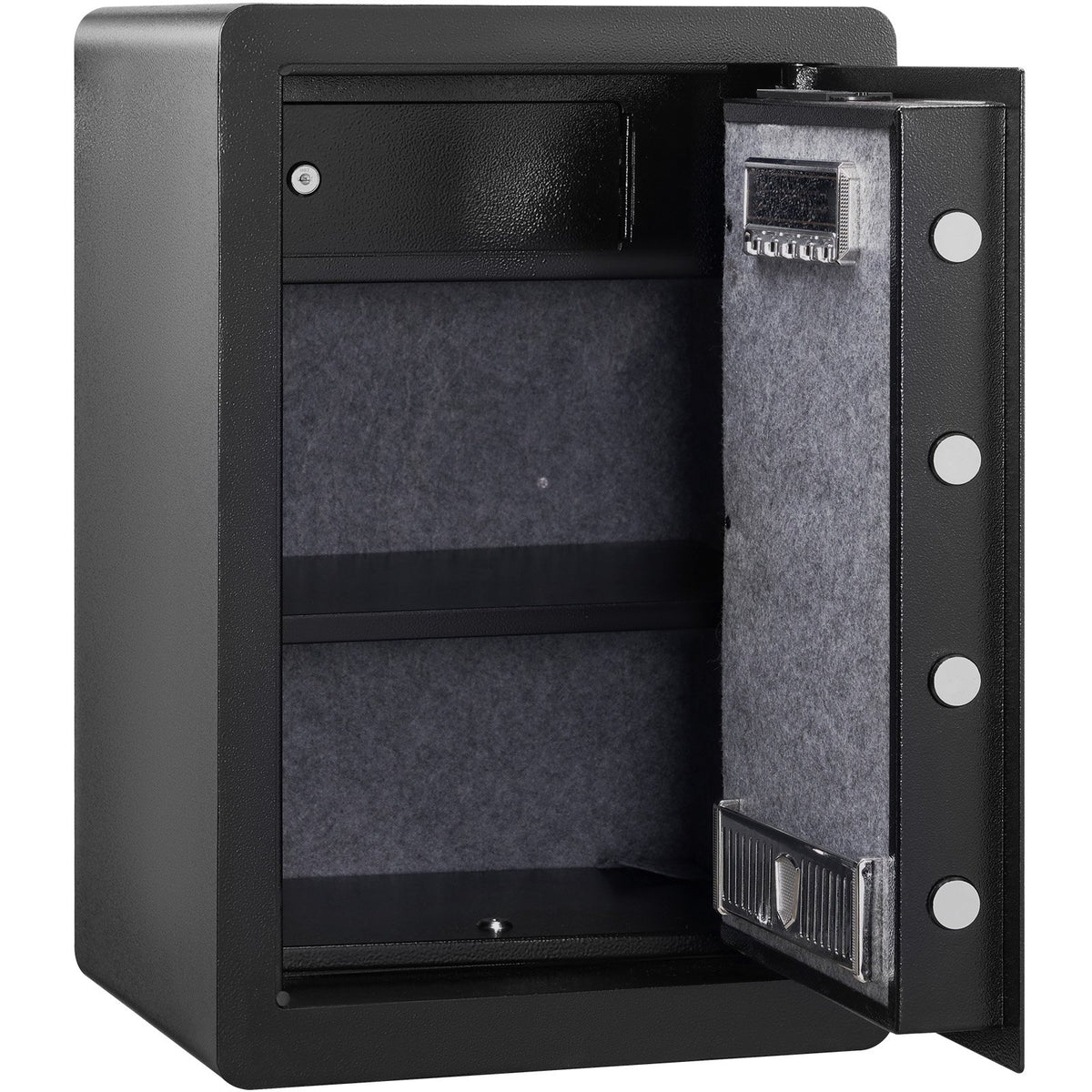 Safe 2.2 Cubic Feet Home Safe Steel for Cash Gold 15.75x13x23.6 inch V952-LSBXXHSLSLF22HXMIV0