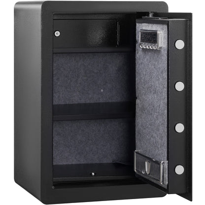 Safe 2.2 Cubic Feet Home Safe Steel for Cash Gold 15.75x13x23.6 inch V952-LSBXXHSLSLF22HXMIV0
