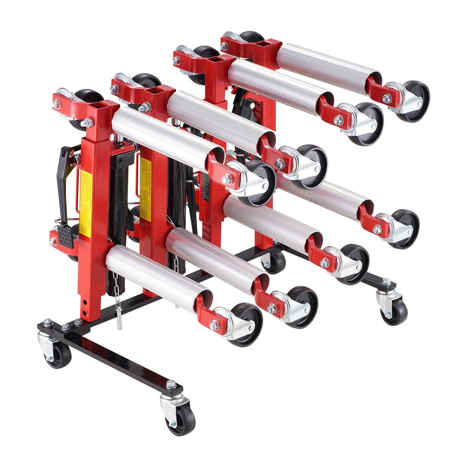 Car Dolly Rack, Storage Rack with 360 degrees Rotatable Wheels, Hydraulic Ratchet Trolley Jack Stand V952-LSBYCCFJCF4GTF38XV0