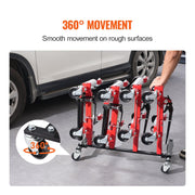 Car Dolly Rack, Storage Rack with 360 degrees Rotatable Wheels, Hydraulic Ratchet Trolley Jack Stand V952-LSBYCCFJCF4GTF38XV0