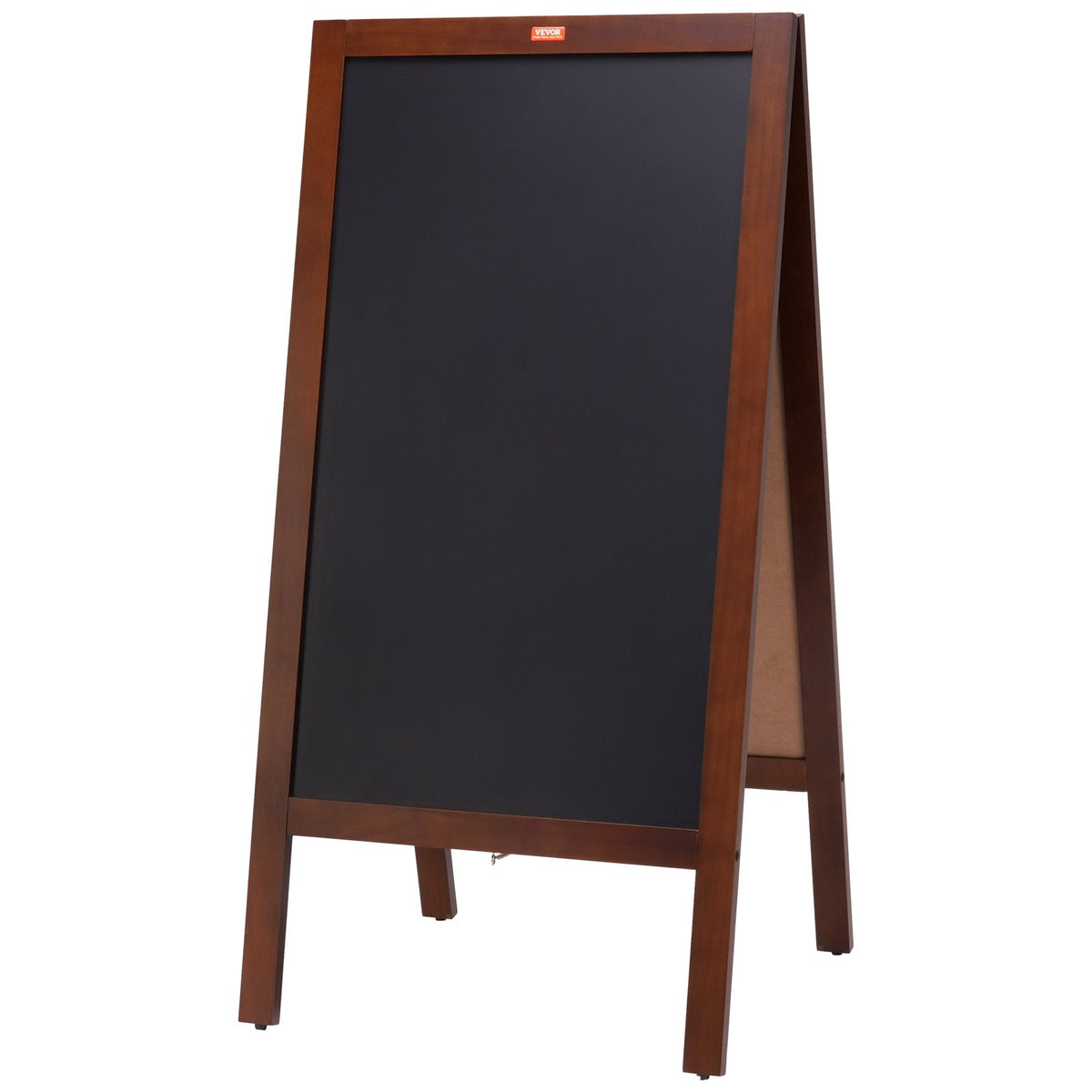VEOVR A Frame Chalkboard Sign, 50x102 cm Double-Sided Sidewalk Signs, Freestanding Vintage Wooden Chalk Board V952-LSCTB2040INCHRVHUV0