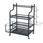 Home Gym Workout Equipment Organizer Yoga Mat Storage Weight Rack Dumbbell 1035 x 405 x 885 mm V952-LSDLYJJ3C305JBC3RV0