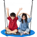 Tree Swing, 40 Inch Saucer Swing, 750lbs Weight Capacity, 900D Oxford Fabric Swing Seat with 2 Tree Hanging V952-LSFDQQLSFD409Q7D1V0