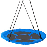 Tree Swing, 40 Inch Saucer Swing, 750lbs Weight Capacity, 900D Oxford Fabric Swing Seat with 2 Tree Hanging V952-LSFDQQLSFD409Q7D1V0