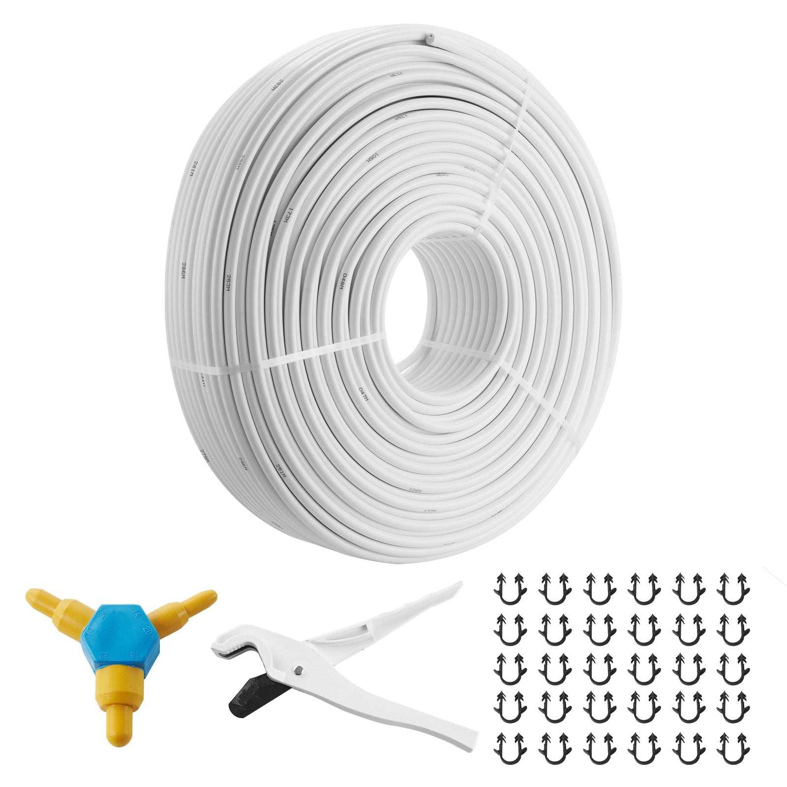 PEX-AL-PEX Tube, 300M, 16 mm Diameter Aluminum-Plastic Composite Pipe Oxygen Barrier Radiant Floor PEX Pipe, V952-LSGBSDDLP300ZT4CBV0