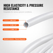 PEX-AL-PEX Tube, 300M, 16 mm Diameter Aluminum-Plastic Composite Pipe Oxygen Barrier Radiant Floor PEX Pipe, V952-LSGBSDDLP300ZT4CBV0