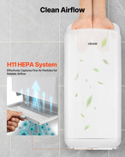 Vertical Hand Dryer, Hand Dryers with HEPA Filter, 19000 RPM High-Speed Motor, Dual-Side Airflow, ABS Sturdy V952-LSGSJBSSL000DILPE001V3