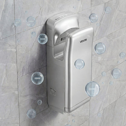 Vertical Hand Dryer, Hand Dryers with HEPA Filter, 19000 RPM High-Speed Motor, Dual-Side Airflow, ABS Sturdy V952-LSGSJYSSL000XWV3I001V3