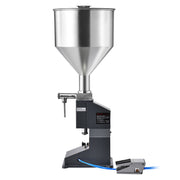 Pneumatic Paste Liquid Filling Machine, 5-50ml Bottle Filler, Bottle Filling Machine, Stainless Steel Liquid V952-LSGYTGZJQD56YVZDOV0