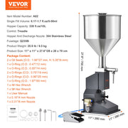 Pneumatic Paste Liquid Filling Machine, 5-50ml Bottle Filler, Bottle Filling Machine, Stainless Steel Liquid V952-LSGYTGZJQD56YVZDOV0