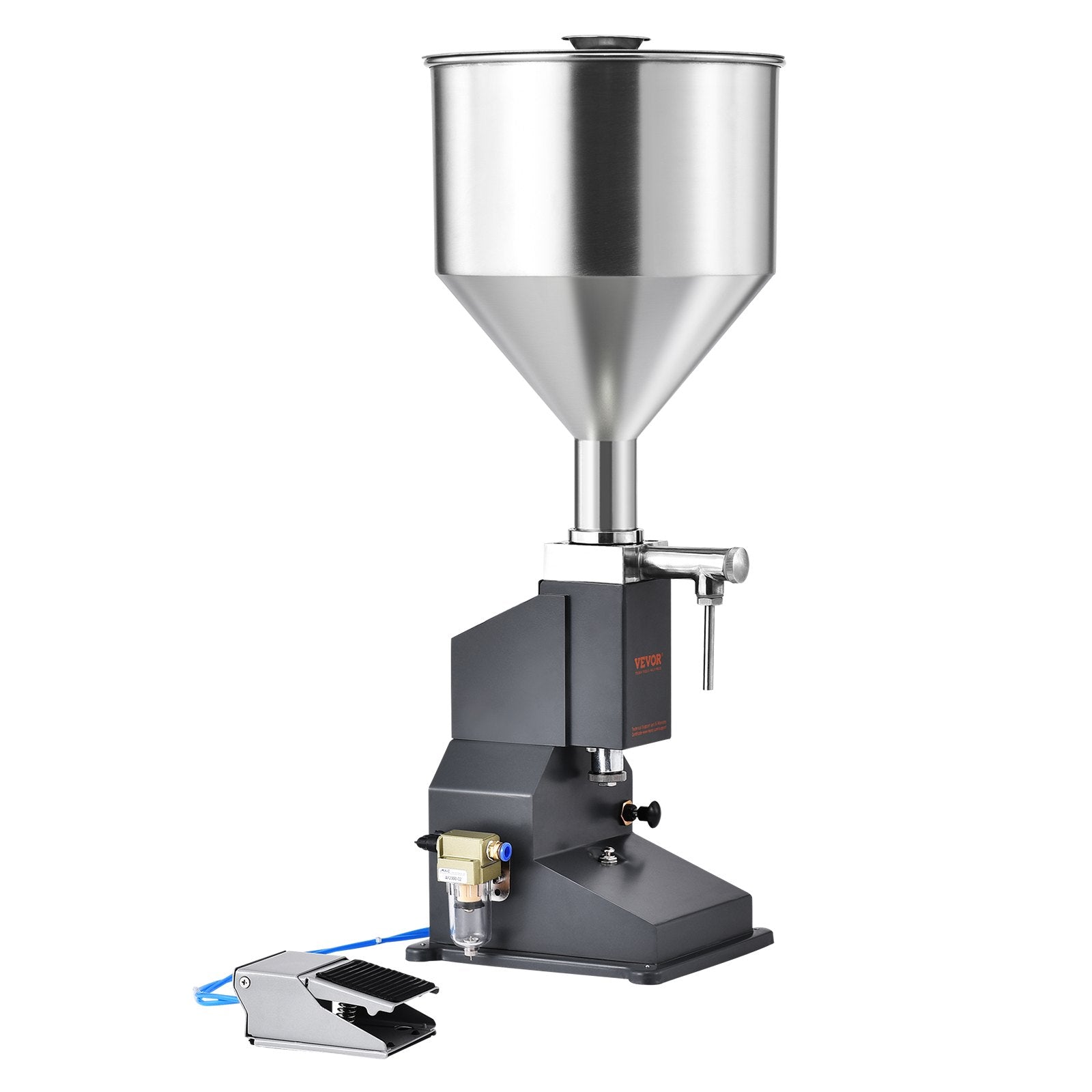 Pneumatic Paste Liquid Filling Machine, 5-50ml Bottle Filler, Bottle Filling Machine, Stainless Steel Liquid V952-LSGYTGZJQD56YVZDOV0