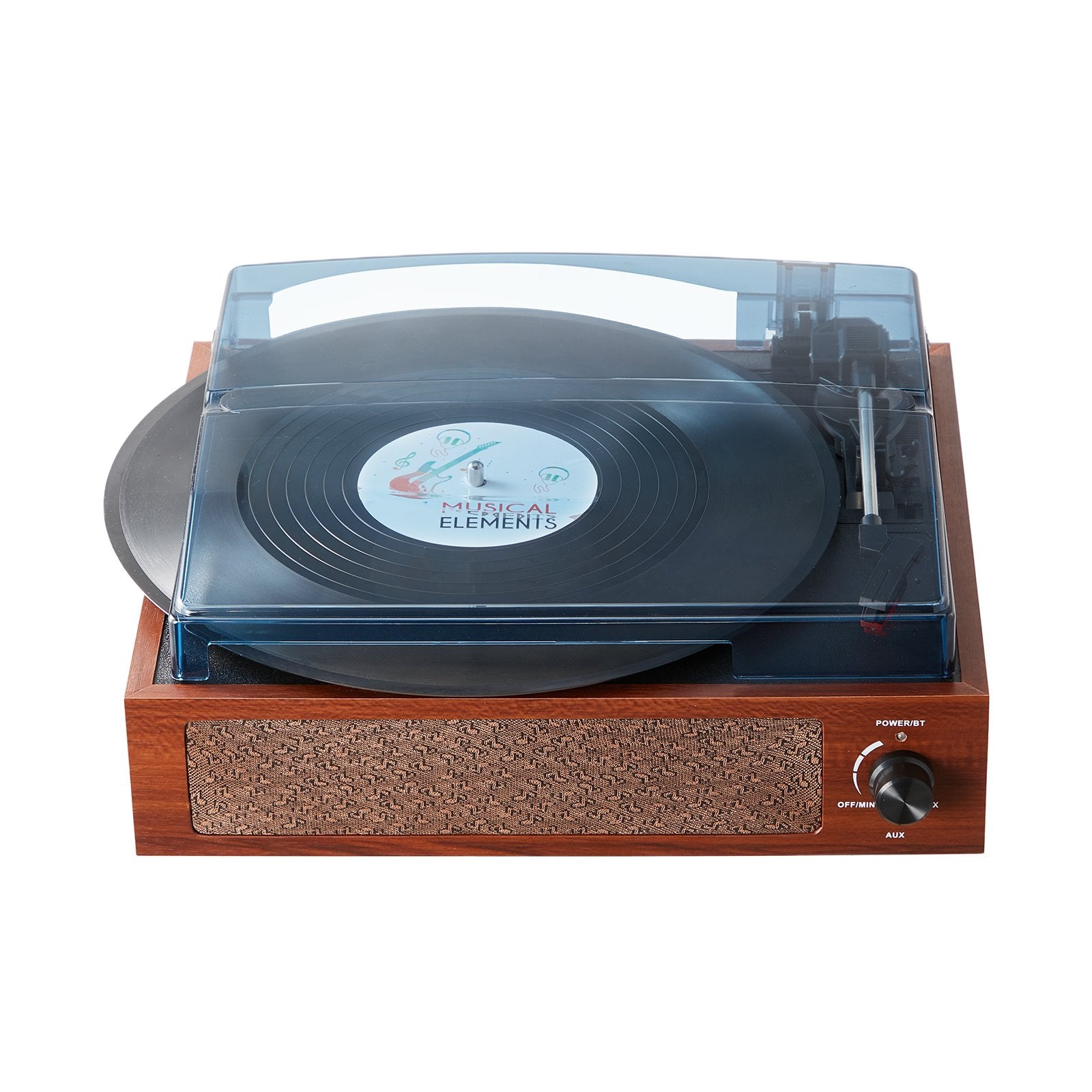 Bluetooth Vinyl Record Player 3-Speed Belt Driven Turntable 5W Speakers V952-LSJ23S000000RDAI3V3