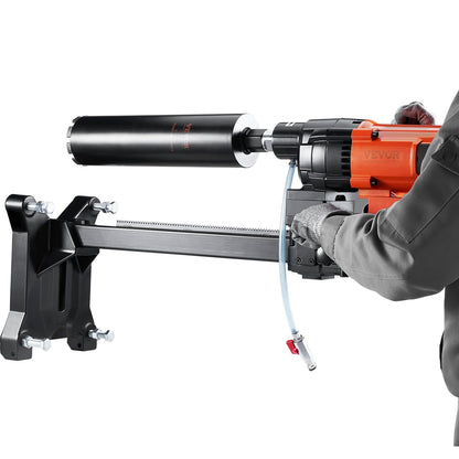 Diamond Core Drilling Machine, 10in Wet Concrete Core Drill Rig with Stand Wheels, 750RPM Speed & 1-1/4" V952-LSJGSZKJYCW104M3IV3