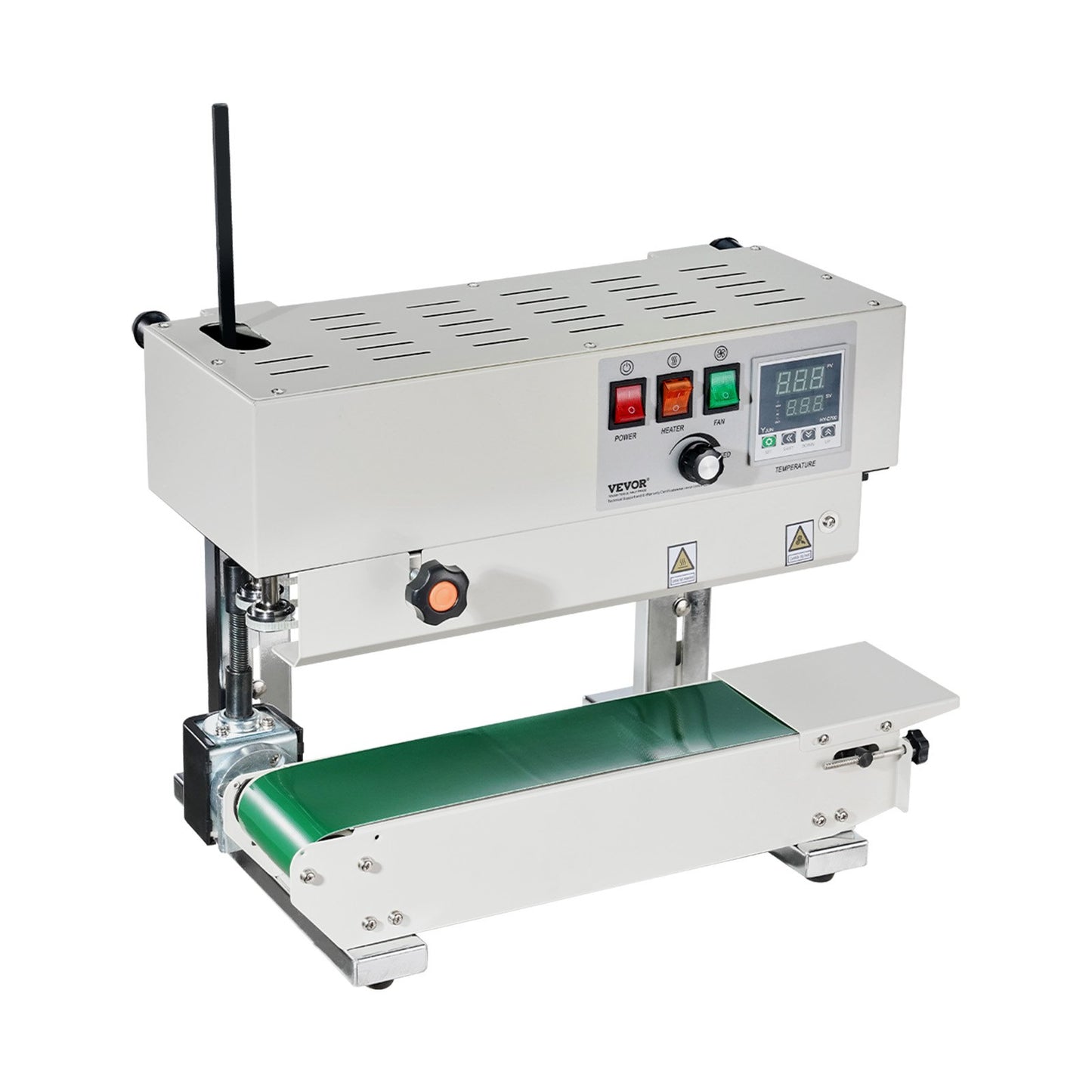 Continuous Bag Band Sealing Machine, 6-12 mm Sealing Width, Vertical Band Sealer Machine with Digital V952-LSLXFKJTBPQB7G874V3