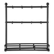 Coffee Mug Holder for Countertop 16 Hooks Cup Rack with Storage Base V952-LSMKBGJFCJS13VHF4V0