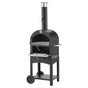 Outdoor Pizza Oven, 12" Pellet Fire Ovens, 2-Layer Pizza Oven Wood Fired, Wood Burning Outdoor Pizza-Oven V952-LSPSLHS458X48H85L001V0