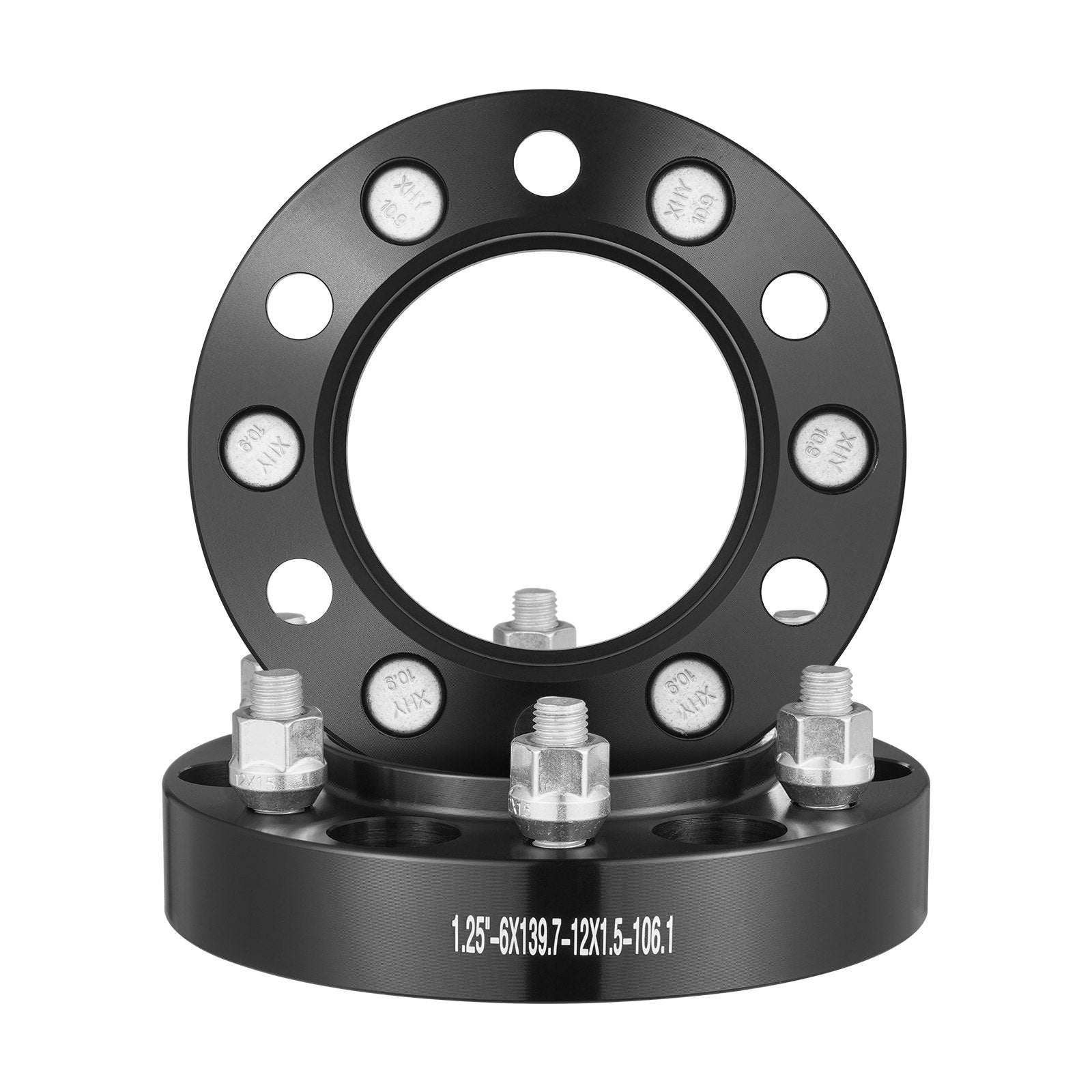 1.25" 6"x5" Wheel Spacers Wheel Adapters 6 Lug Forged Spacer 4 PCS Blue V952-LSSFLP125YC65I4HSV0
