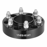 1.5" 6"x5.3" Wheel Spacers Wheel Adapters 6 Lug Forged Spacer 4 PCS Black V952-LSSFLP15YC6X1GP2WV0