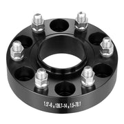 1.5" 6"x5" Wheel Spacers Wheel Adapters 6 Lug Forged Spacer 4 PCS Black V952-LSSFLP15YC6X49EWWV0