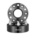 2" 6"x5.5" Wheel Spacers Wheel Adapters 6 Lug Forged Spacer 4 PCS Black V952-LSSFLP2YC6X57ERXKV0