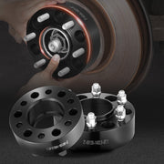 2" 6"x5.3" Wheel Spacers Wheel Adapters 6 Lug Forged Spacer 4 PCS Black V952-LSSFLP2YC6X5CPXDCV0