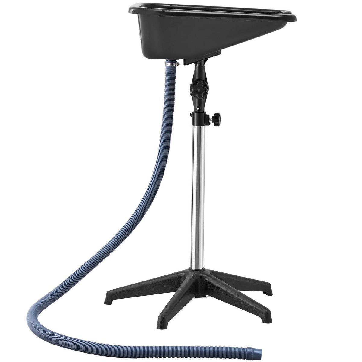 Portable Shampoo Bowl, Shampoo Sink with Adjustable Height & Angle, Salon Hair Wash Sink with Drain Hose and V952-LSXXFSCLSXWTGXBJR002V0