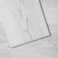 Interlocking Vinyl Floor Tiles 48 x 7.3 inch, 10 Tiles 5.5mm Thick Snap Together, Light Gray Wood Grain DIY V952-LSYXJDDLSQHMPROS8V0