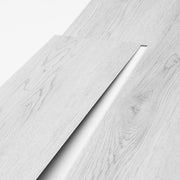 Interlocking Vinyl Floor Tiles 48 x 7.3 inch, 10 Tiles 5.5mm Thick Snap Together, Light Gray Wood Grain DIY V952-LSYXJDDLSQHMPROS8V0