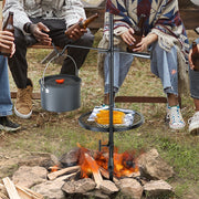 Swivel Campfire Grill Heavy Duty Steel Open Fire Cooking Grate Adjustable V952-LSYYKJDGL1414CJXOV0
