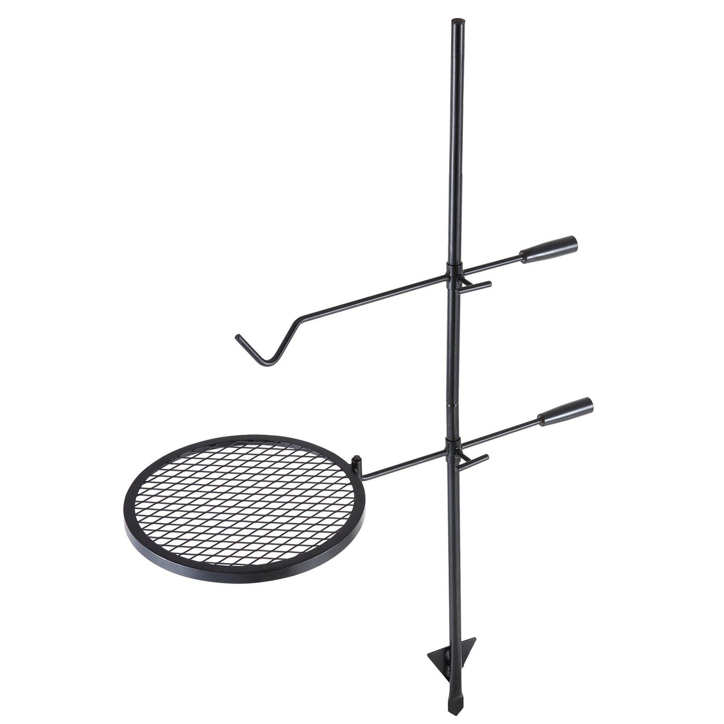 Swivel Campfire Grill Heavy Duty Steel Open Fire Cooking Grate Adjustable V952-LSYYKJDGL1414CJXOV0