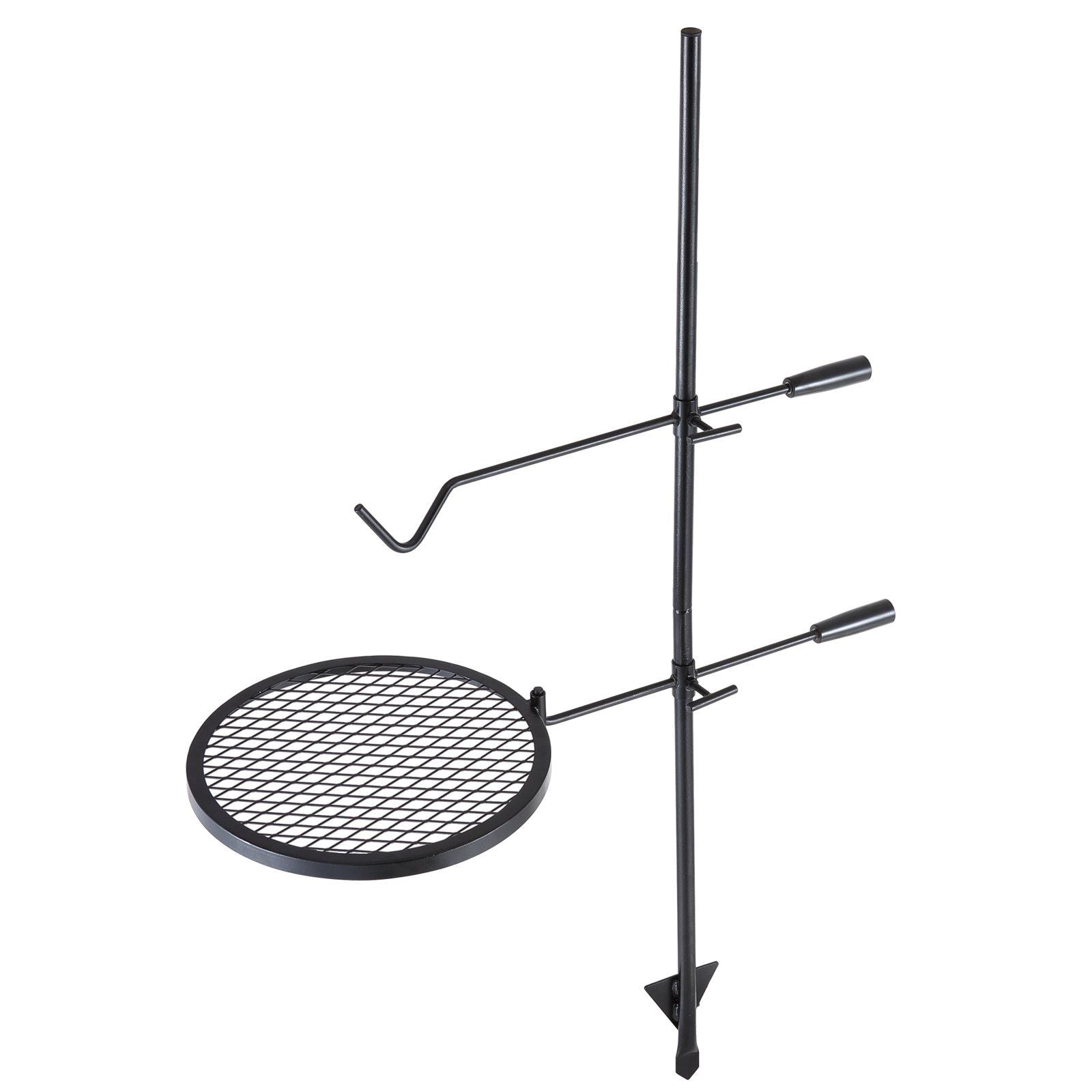 Swivel Campfire Grill Heavy Duty Steel Open Fire Cooking Grate Adjustable V952-LSYYKJDGL1414CJXOV0