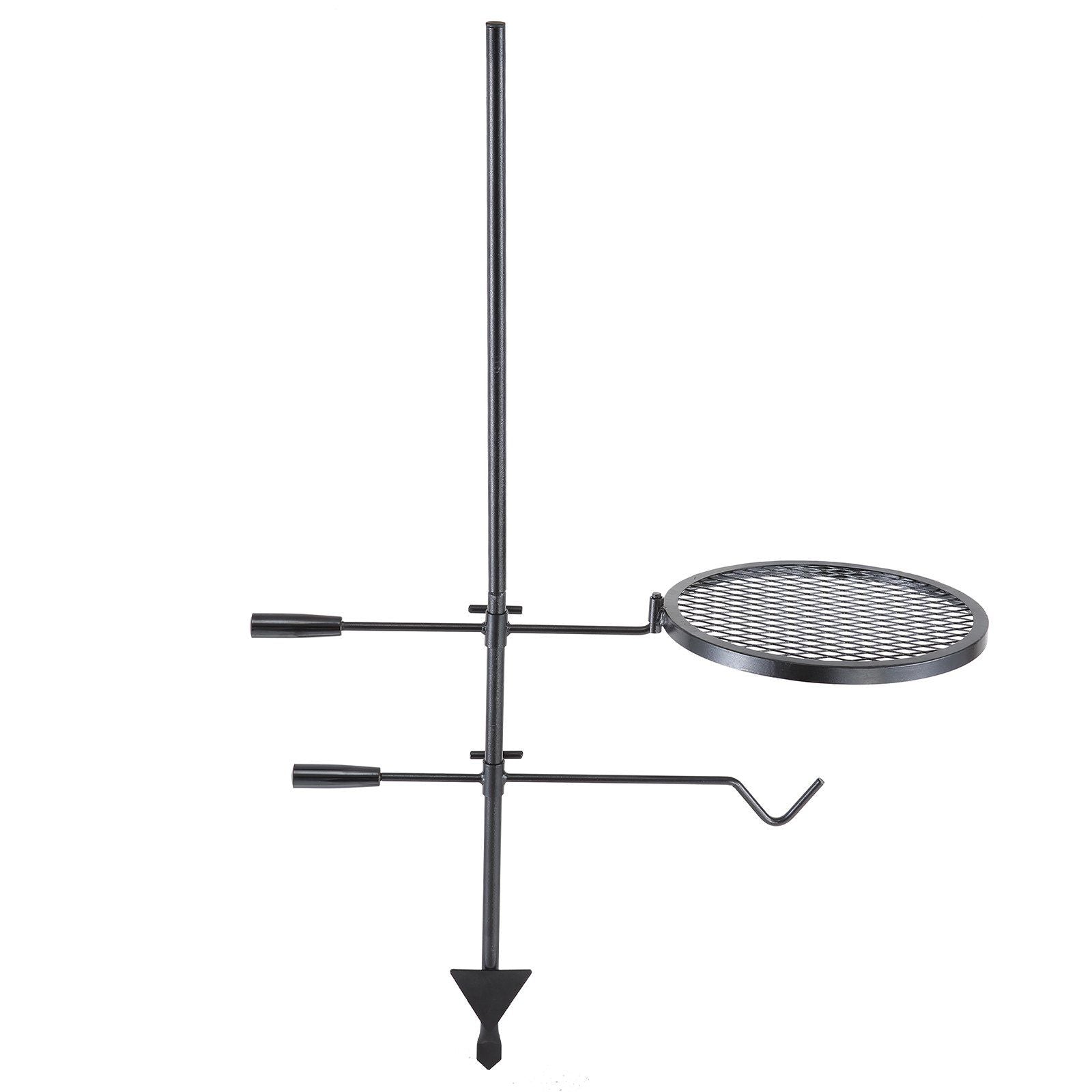 Swivel Campfire Grill Heavy Duty Steel Open Fire Cooking Grate Adjustable V952-LSYYKJDGL1414CJXOV0