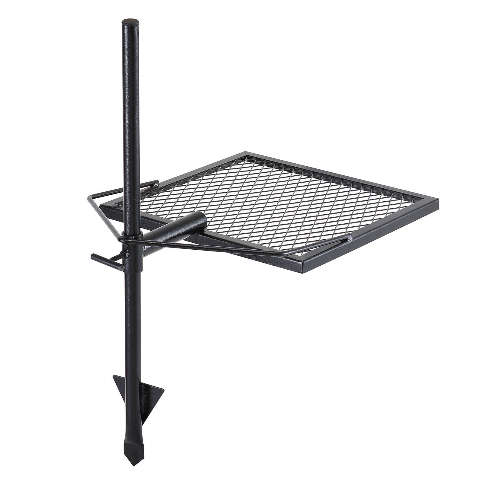 Swivel Campfire Grill, Fire Pit Grill Grate over Fire Pits, Heavy Duty Steel Grill Grates, 360 degrees V952-LSYYKJDGL1616U3A5V0