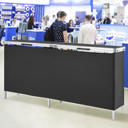 Extra Long Folding Portable Bar Table - Tradeshow Podium Table for Indoor V952-LSZST20ZDSZJFECDIV0