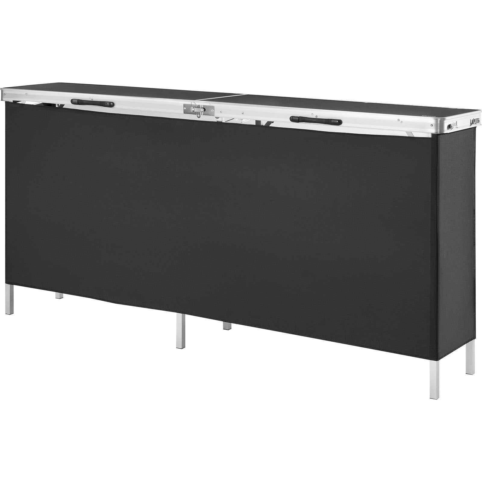 Extra Long Folding Portable Bar Table - Tradeshow Podium Table for Indoor V952-LSZST20ZDSZJFECDIV0
