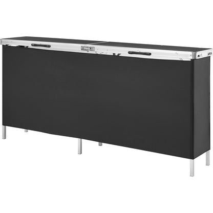 Extra Long Folding Portable Bar Table - Tradeshow Podium Table for Indoor V952-LSZST20ZDSZJFECDIV0