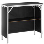Folding Portable Bar Table, Tradeshow Podium Table for Indoor, Outdoor, Party, Picnic, Exhibition, Includes V952-LSZST20ZDSZJN1VEHV0