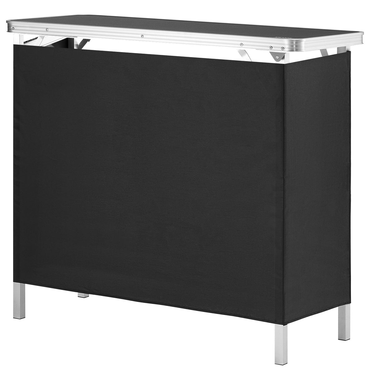 Folding Portable Bar Table, Tradeshow Podium Table for Indoor, Outdoor, Party, Picnic, Exhibition, Includes V952-LSZST20ZDSZJN1VEHV0