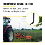 Box Blade Shank, 46.6 cm Scarifier Shank, 4 Holes Box Scraper Shank, Ripper Shank with Removable Tapered V952-LT4KHS6ZZ00000001V0