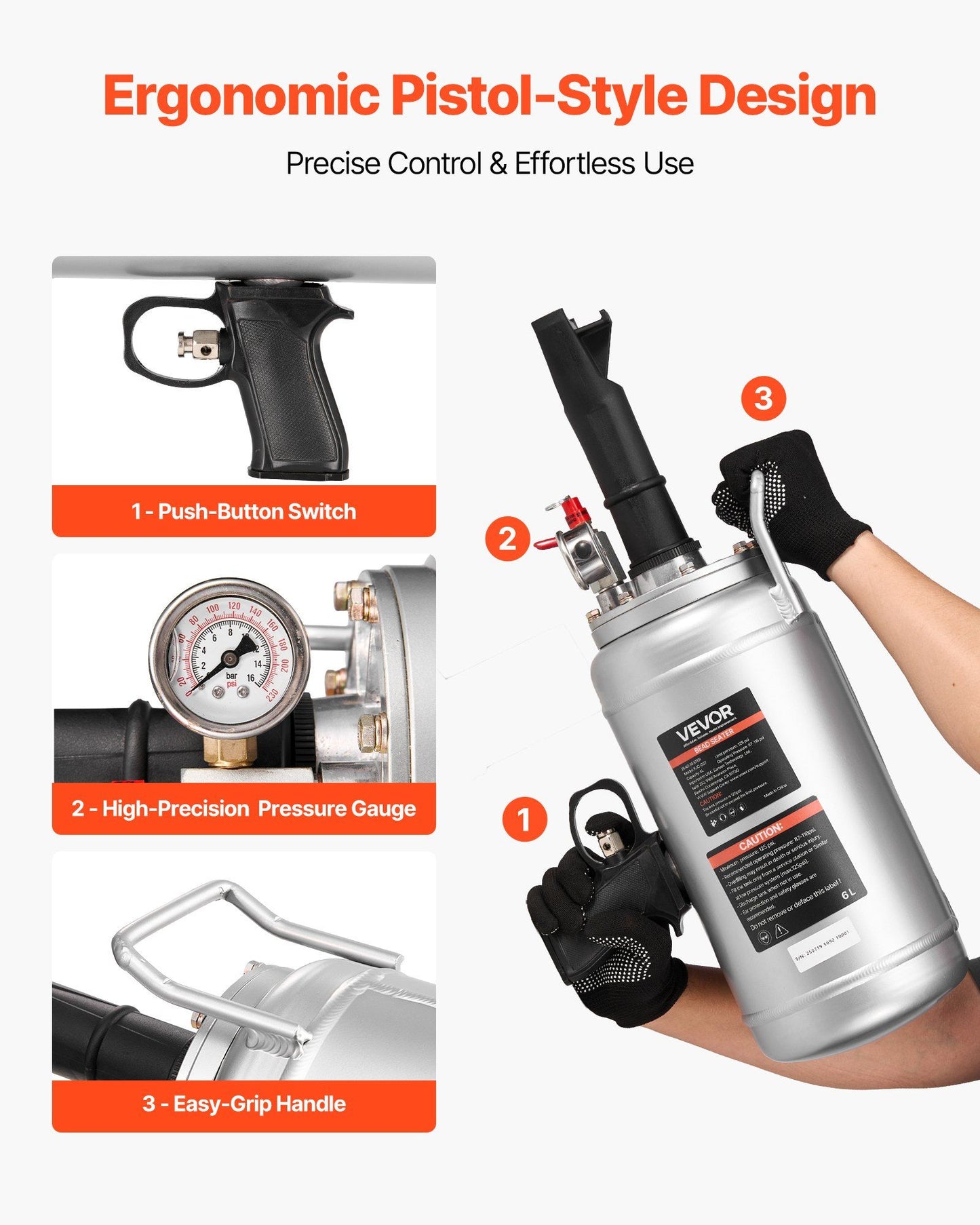 Portable Tire Bead Seater, 1.6 Gal / 6 L Air Bead Blaster, Handheld Tire Inflator Tool, 87-116 PSI Operating V952-LTBCQXBXS6LYYTCZ8001V0