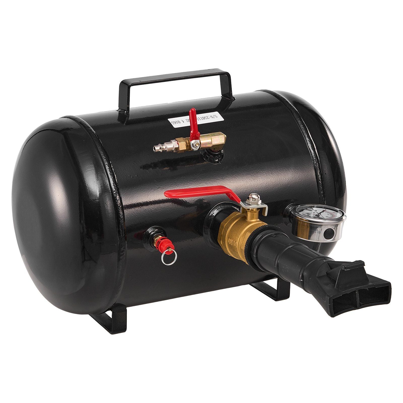 Air Tire Bead Seater, 5 Gal / 18.9 L, Heavy Duty Tire Bead Blaster Tool, 87-116 PSI Operating Pressure, Air V952-LTBCQXZXS5GAFKQSV001V0