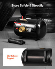 Air Tire Bead Seater, 5 Gal / 18.9 L, Heavy Duty Tire Bead Blaster Tool, 87-116 PSI Operating Pressure, Air V952-LTBCQXZXS5GAFKQSV001V0