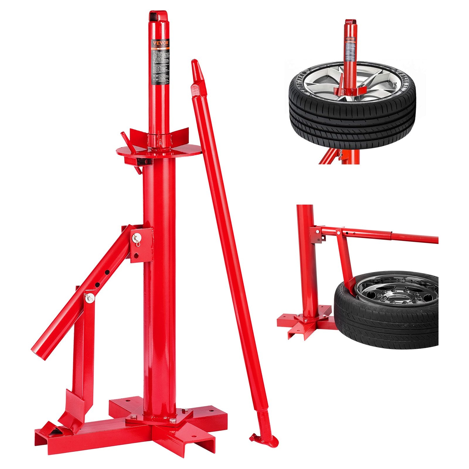 Manual Tire Changer, Portable Hand Bead Breaker Mounting Tool for 203 - 406 mm Tires, Compatible with Car V952-LTCZJZGSHSKRERD9OV0