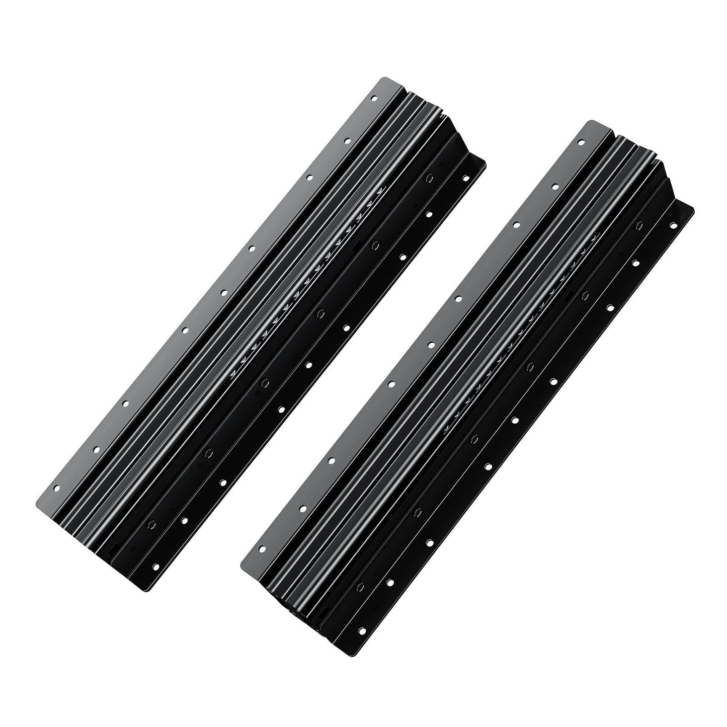 Undermount Drawer Slides, 16 inch, Full Extension Ball Bearing Under Stair Cabinet Rails, 260 LB Load V952-LTJHG16YC260XCXUUV0