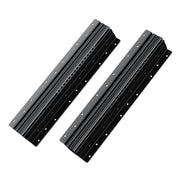 Undermount Drawer Slides, 16 inch, Full Extension Ball Bearing Under Stair Cabinet Rails, 260 LB Load V952-LTJHG16YC260XCXUUV0