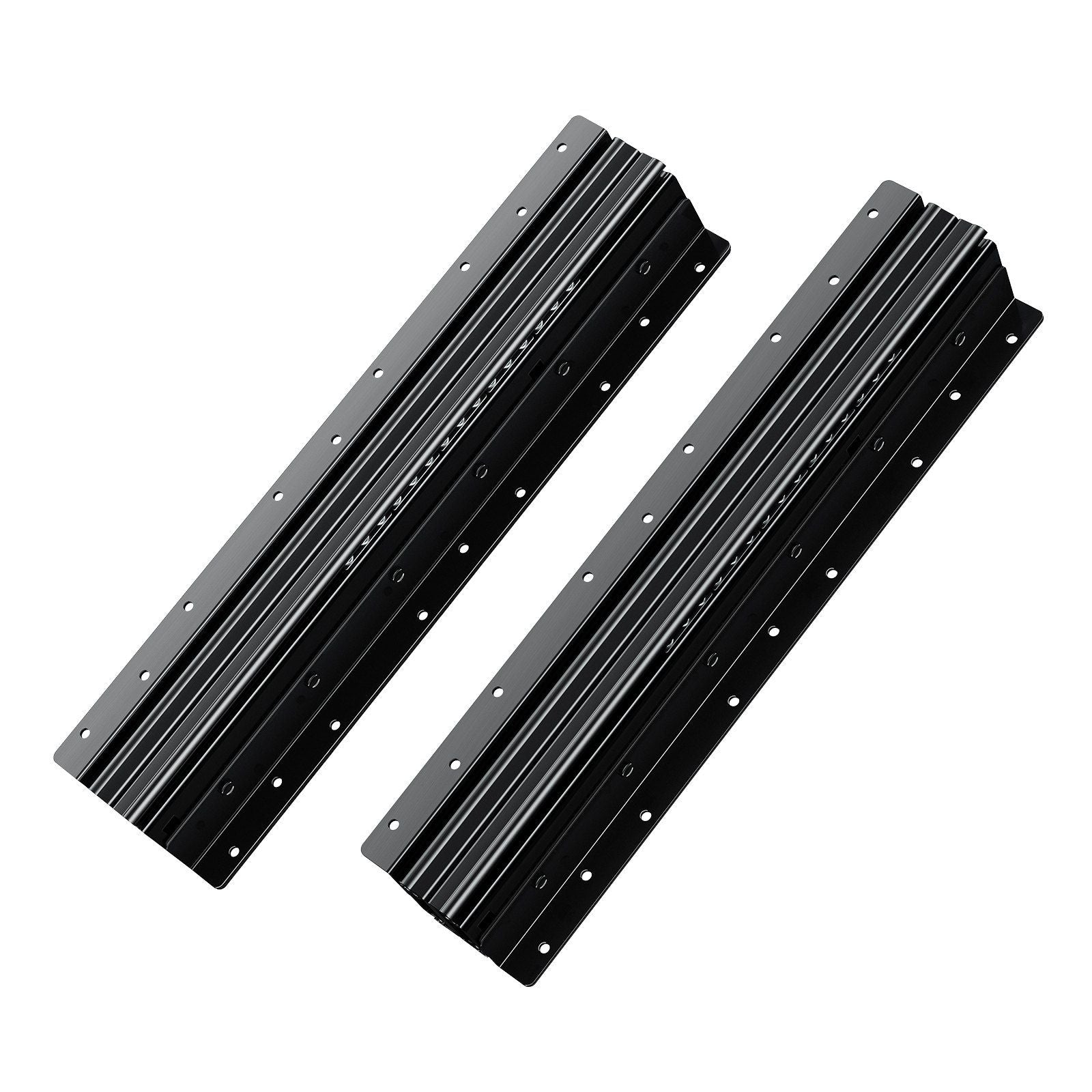 Undermount Drawer Slides, 16 inch, Full Extension Ball Bearing Under Stair Cabinet Rails, 260 LB Load V952-LTJHG16YC260XCXUUV0