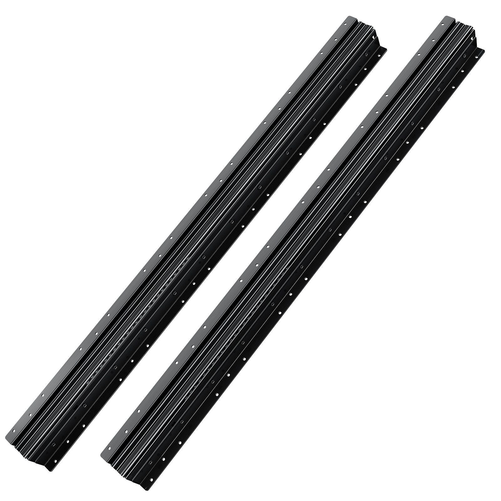 Undermount Drawer Slides, 40 inch, Full Extension Ball Bearing Under Stair Cabinet Rails, 260 LB Load V952-LTJHG40YC2601UNLGV0